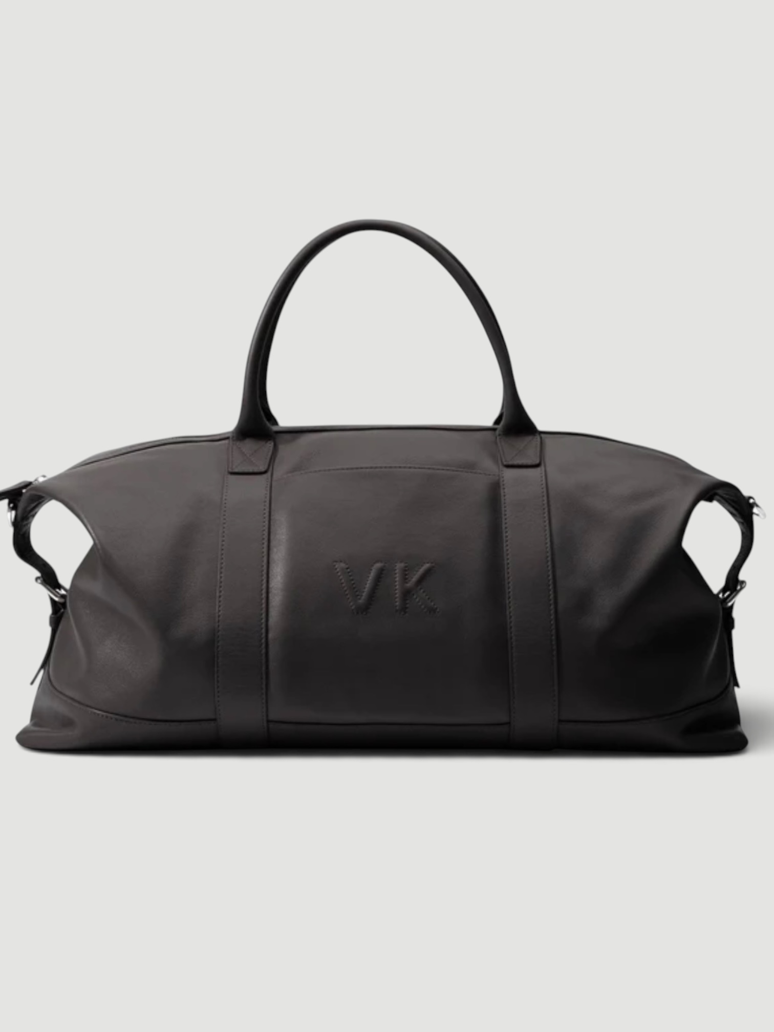 Leatherology Kessler Large Duffle in black.