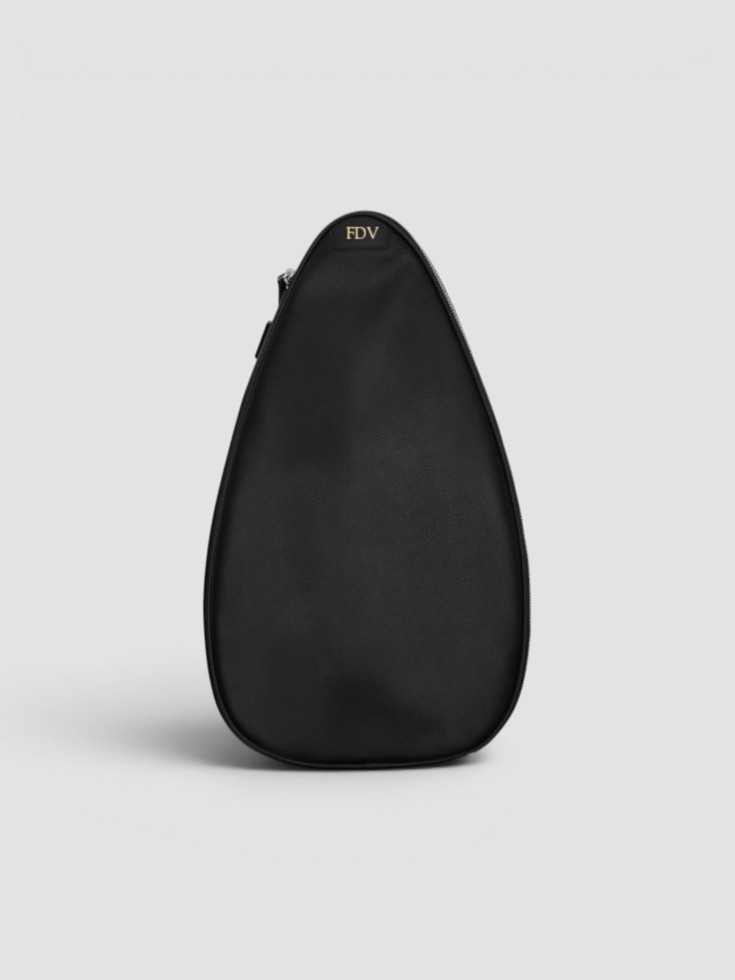 Leatherology Pickleball Sling Bag in black.