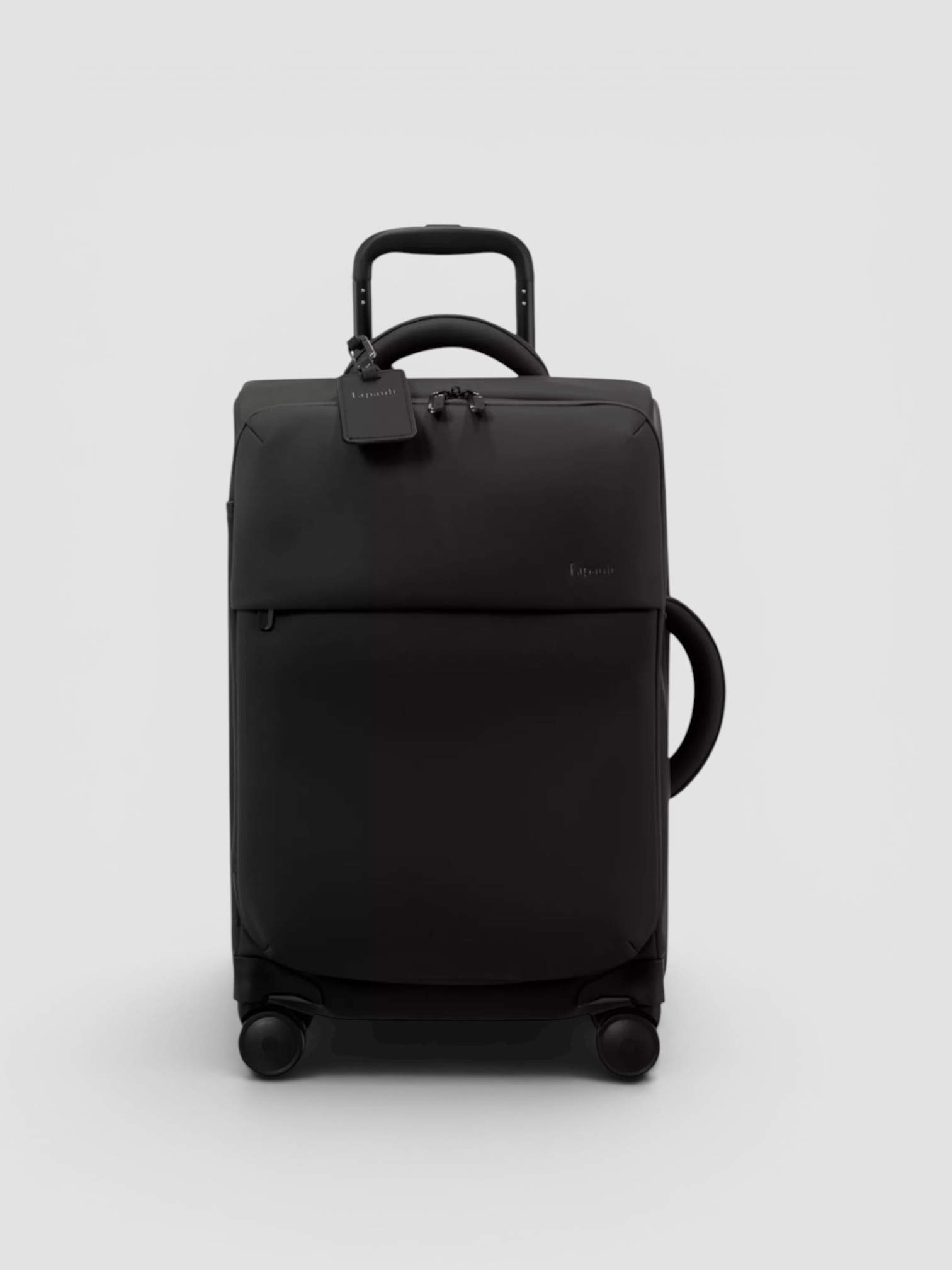 Lipault Cabin Suitcase 55cm in black.
