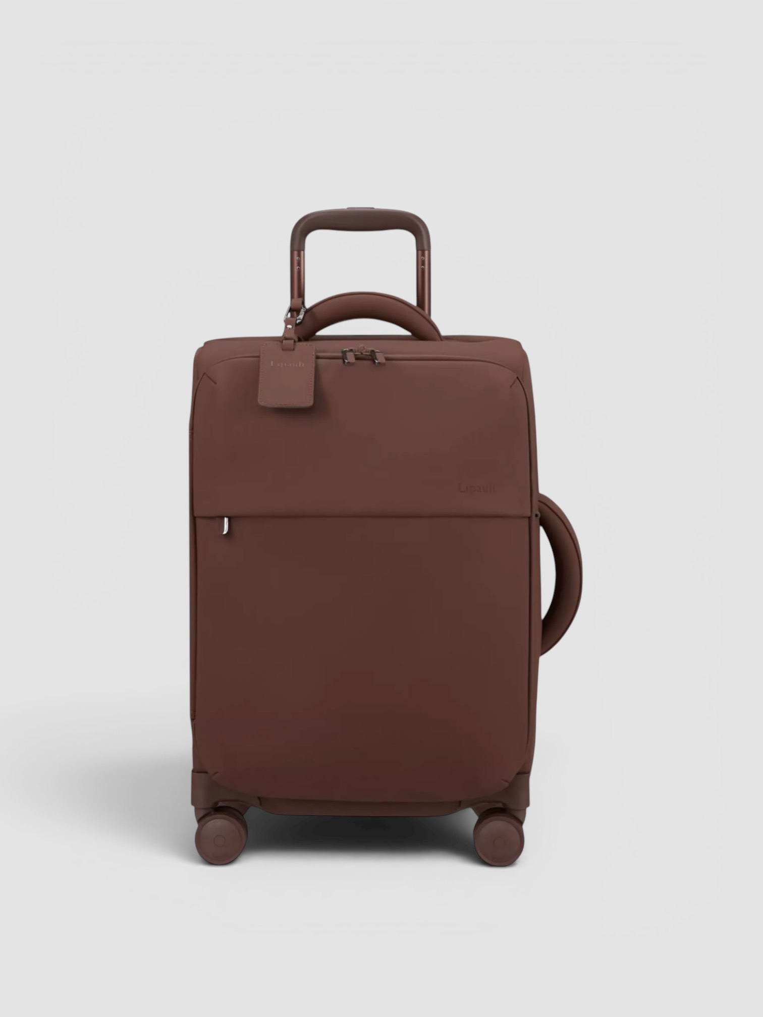 Lipault Cabin Suitcase 55cm in spiced mocha.