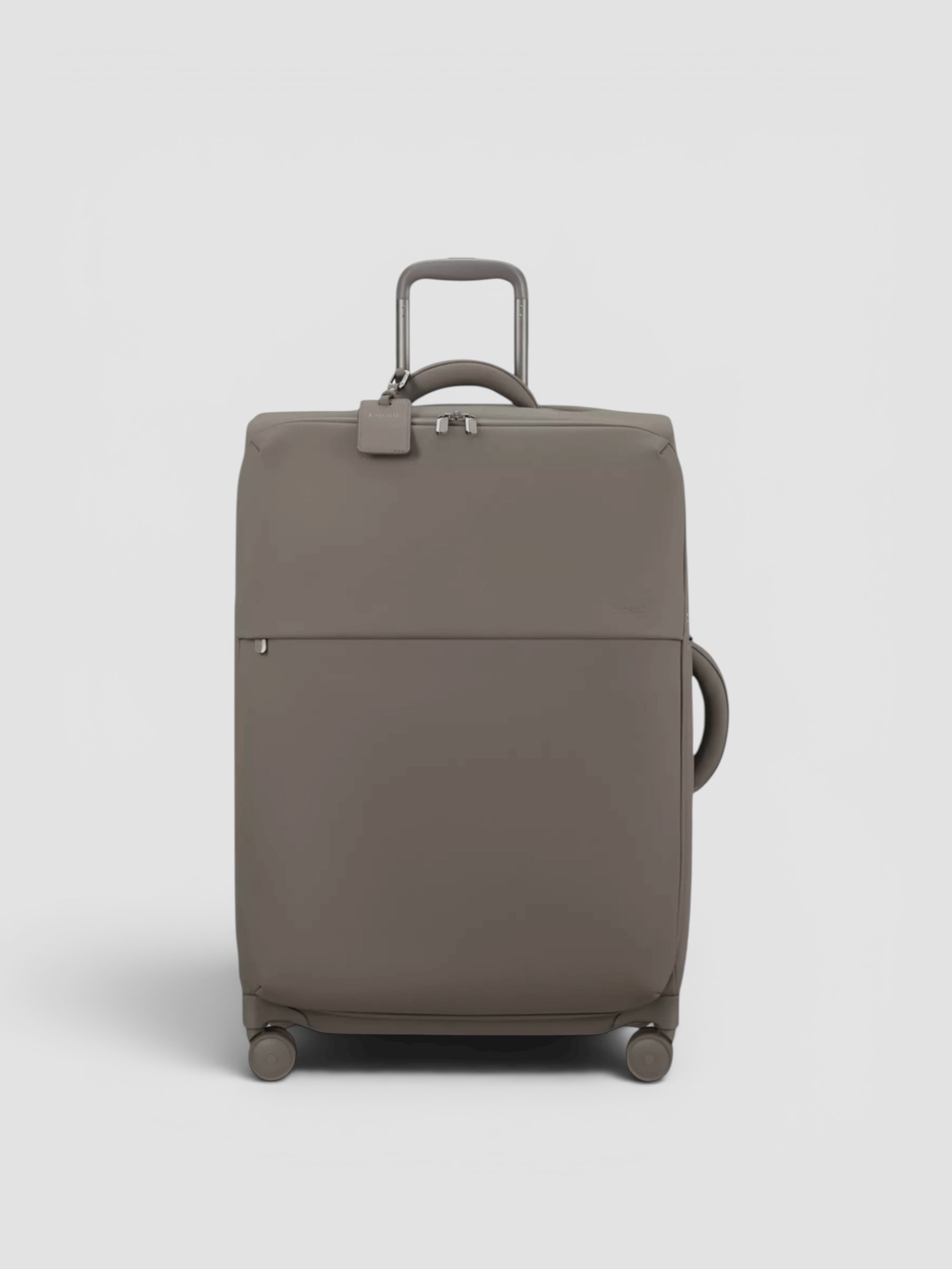 Lipault Long Trip 2.0 Suitcase 72cm in ash stone.