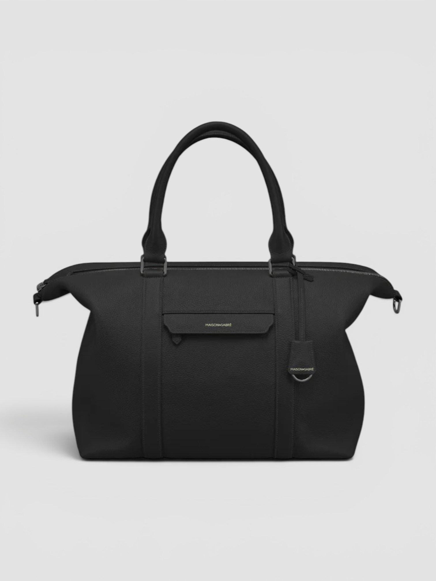 Maison de Sabré The Weekender in caviar black.