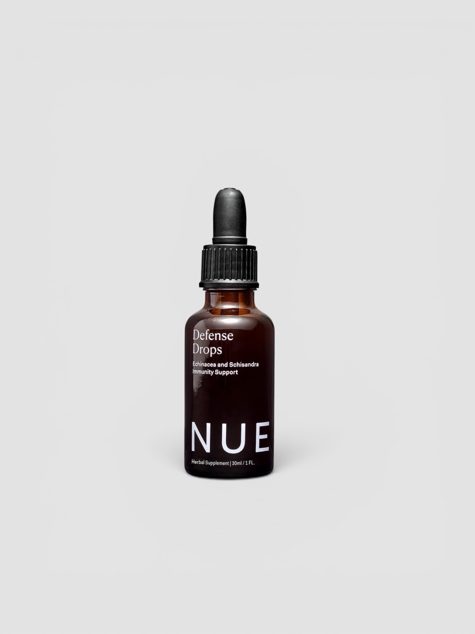 The Nue Co Defense Drops in amber.