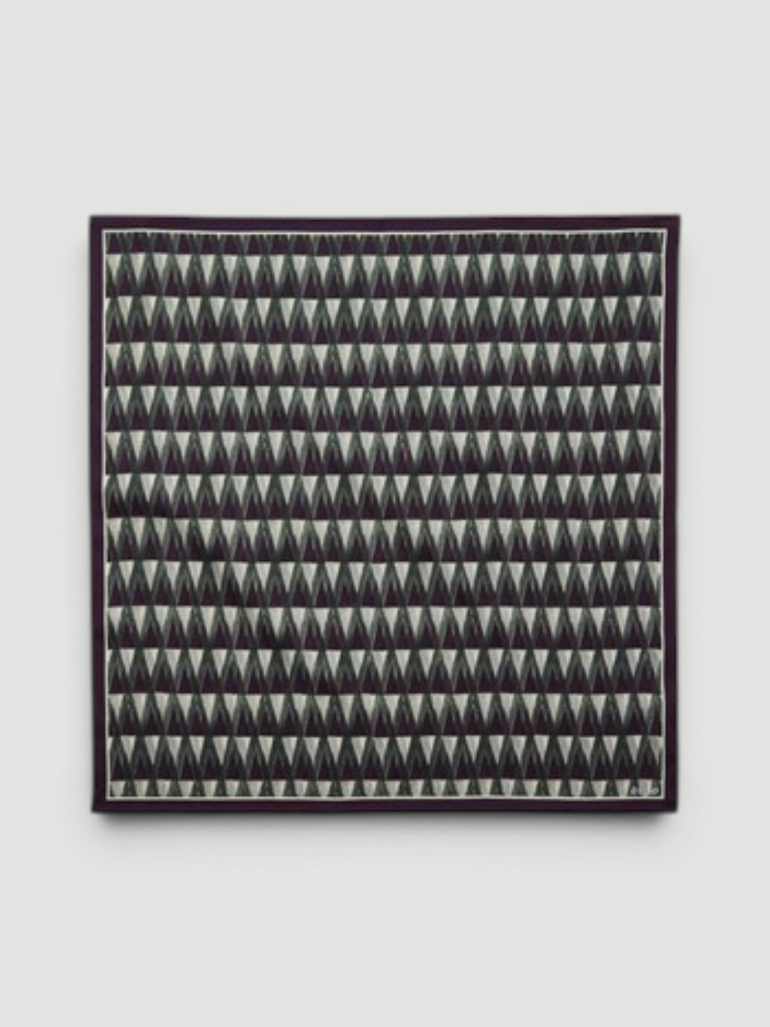 Otzio Silk-Twill Scarf in gray.