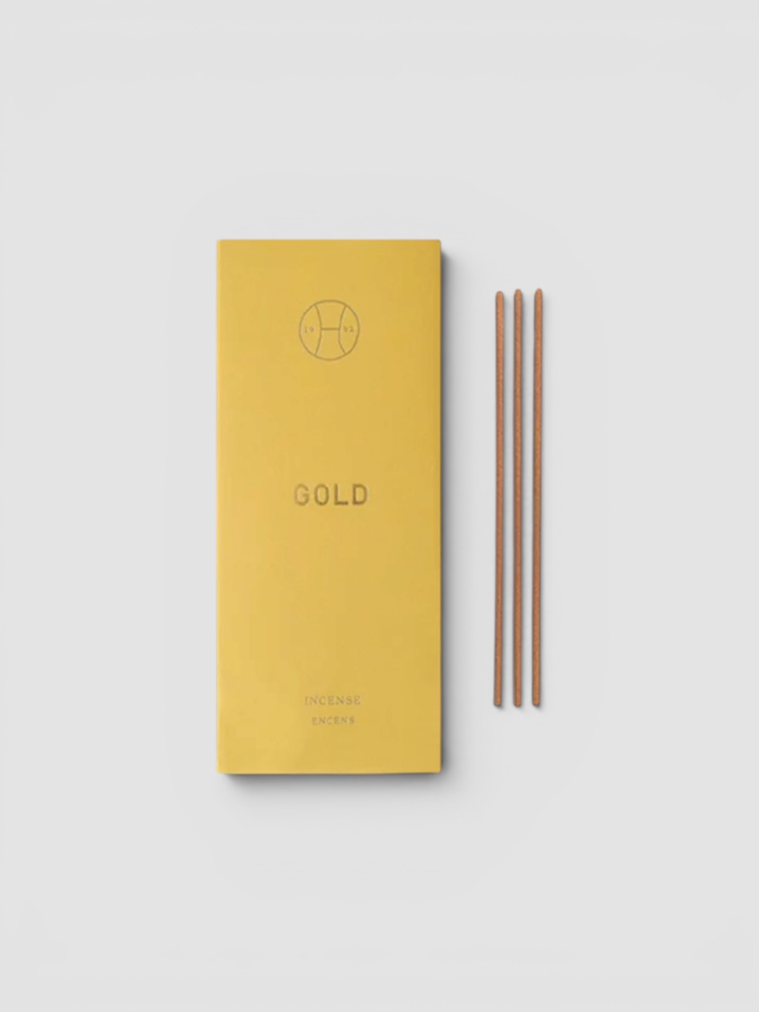 Perfumer H Incense Gold in gold.