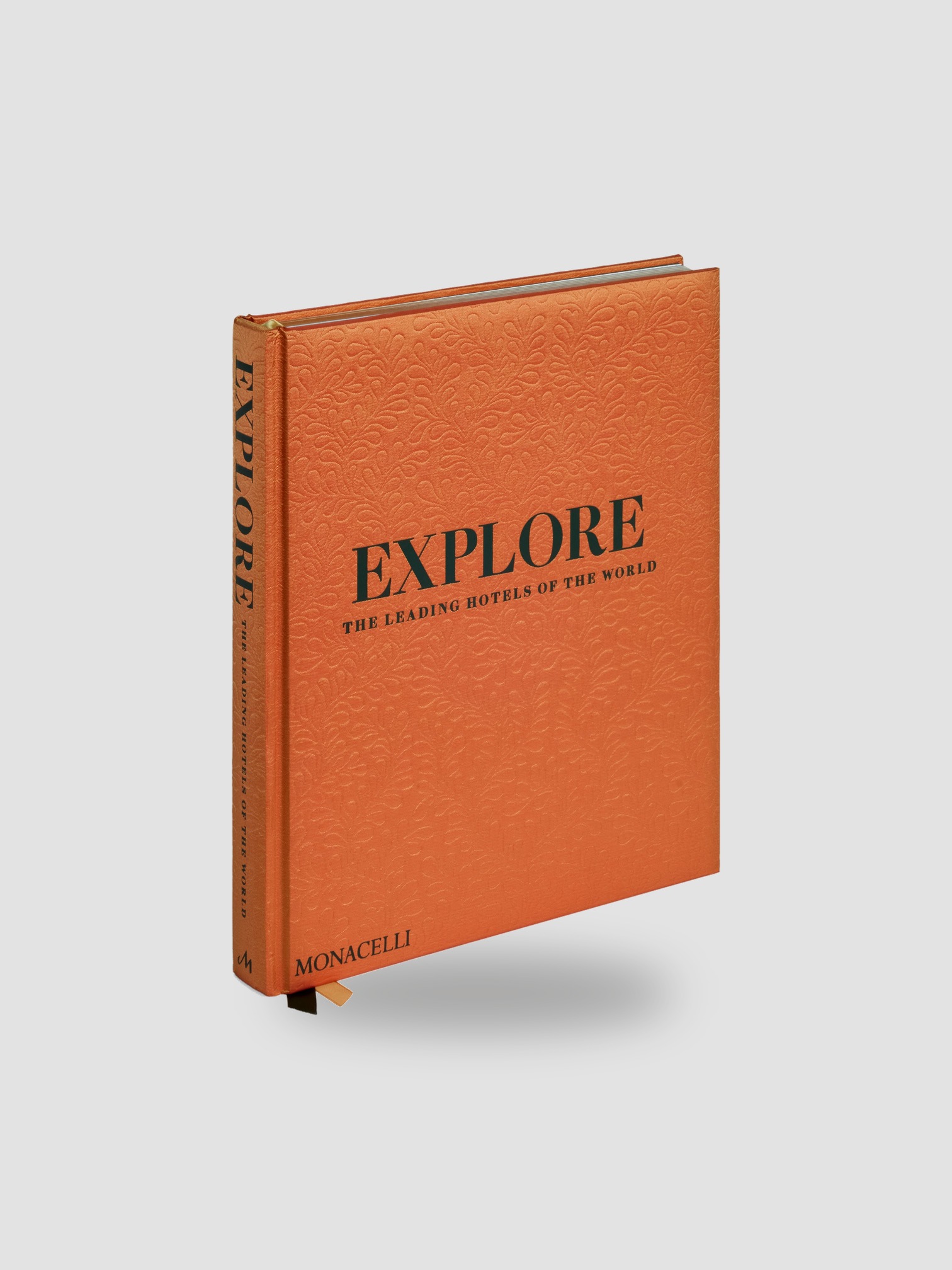 Phaidon Explore: The Leading Hotels of the World in orange.