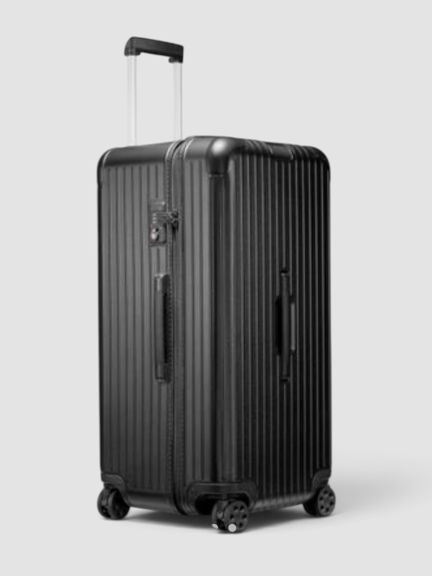 RIMOWA Essential Trunk Plus in matte black.