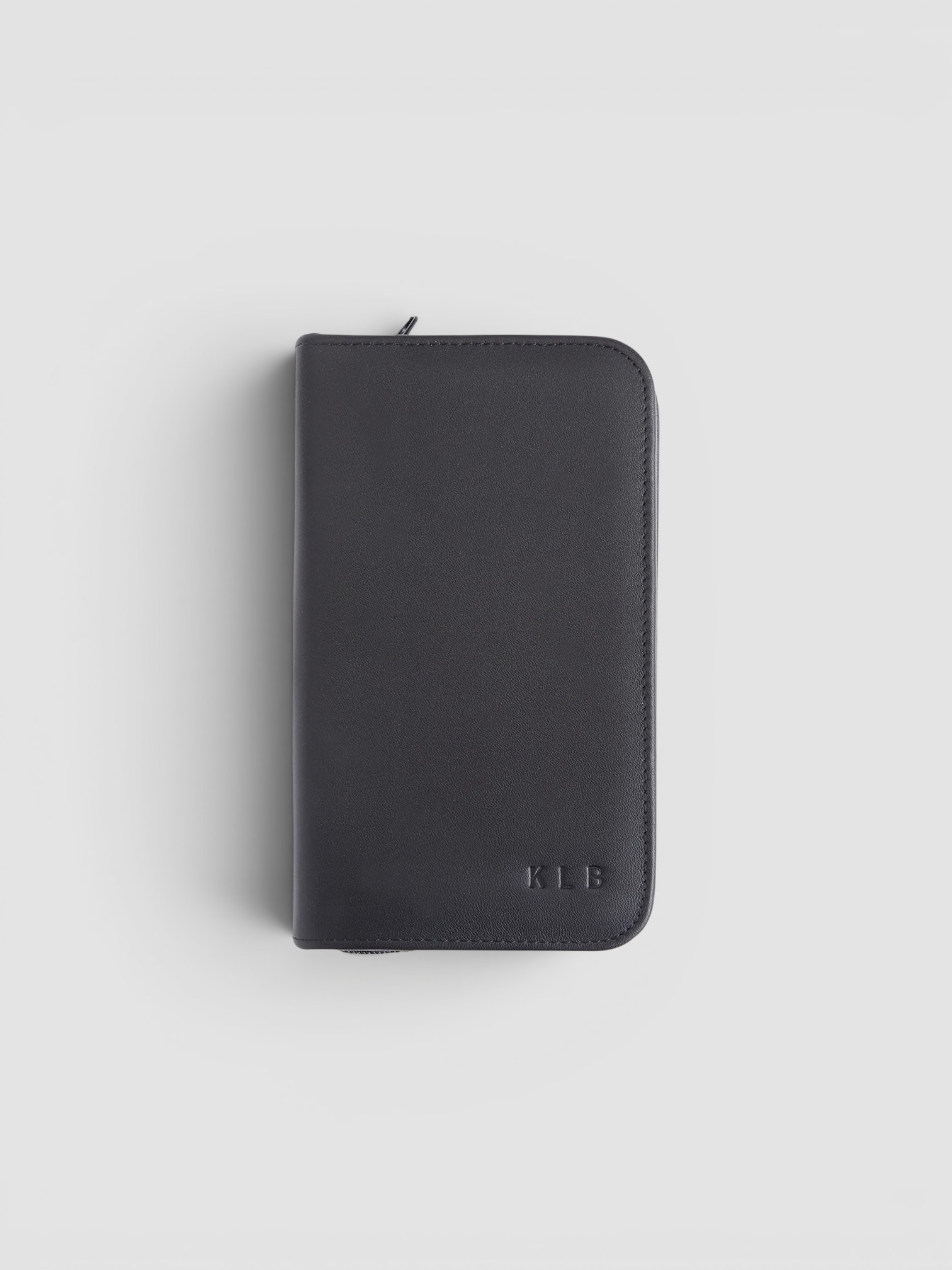 Royce New York Grooming Toiletry Kit in black.