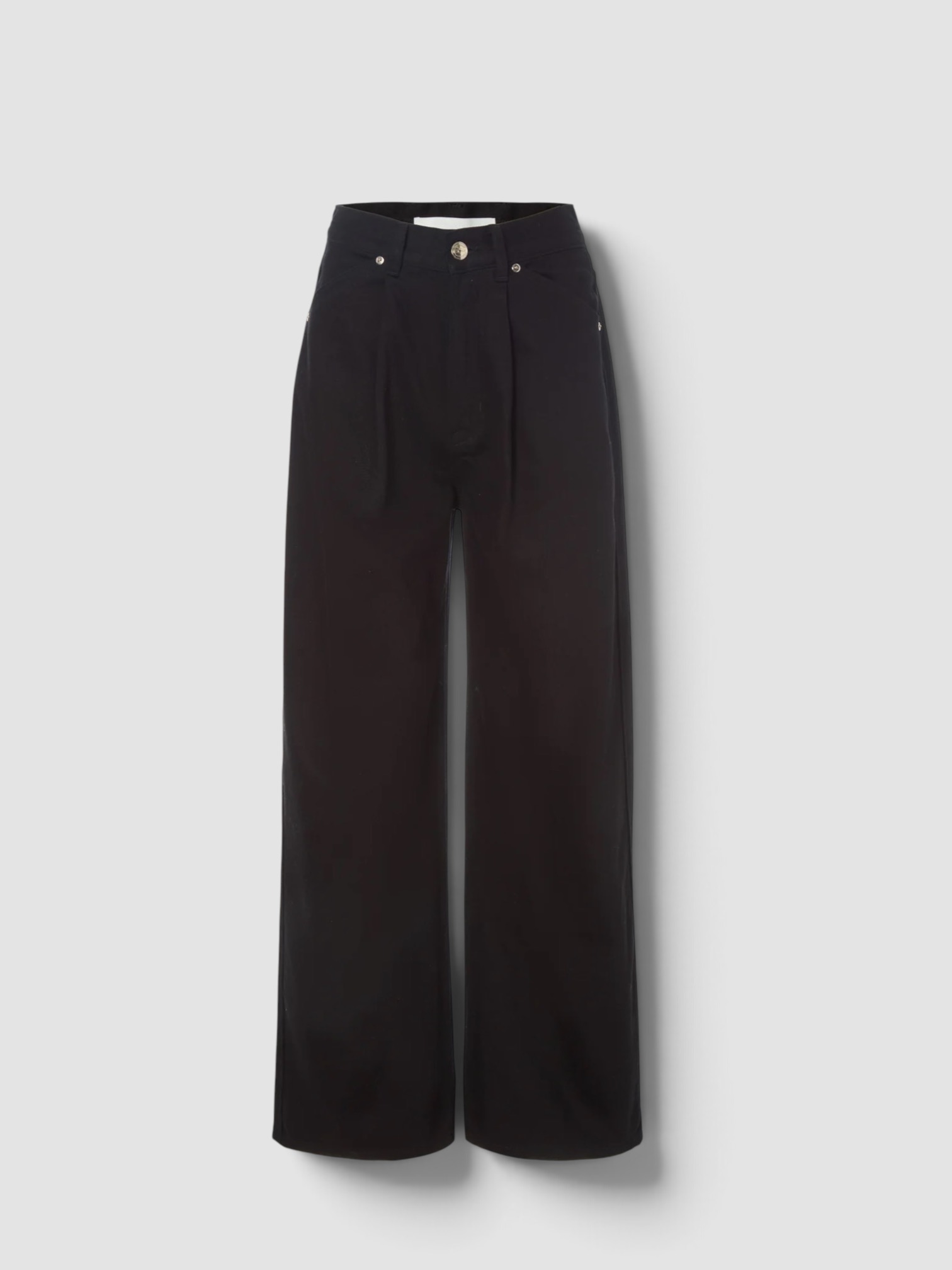RÙADH The Archer Wide Leg Jean in black. Styled by Sharon Lombardo for FDV Concierge.