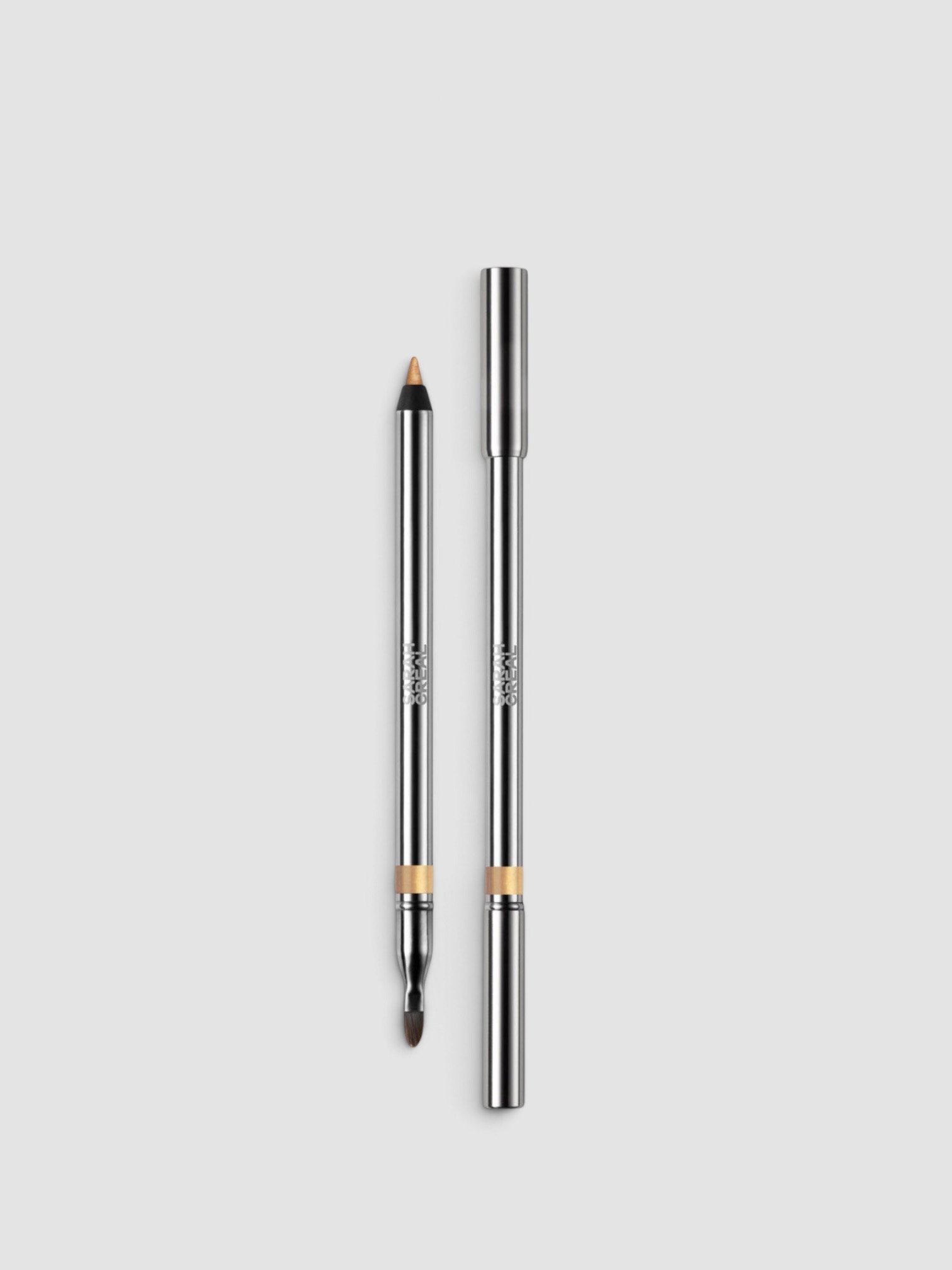Sarah Creal Eyes Up Creamy Kajal Longwear Liner in golden.
