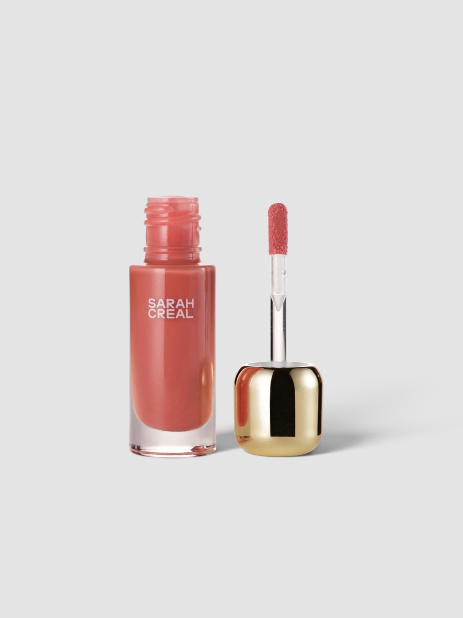 Sarah Creal No Further Questions High Glide Peptide Lip Gloss in shut. up..