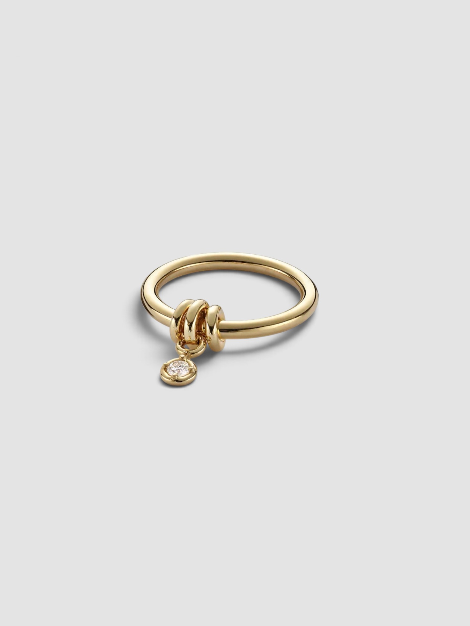 Spinelli Kilcollin Pia Silver and Gold Ring in gold.