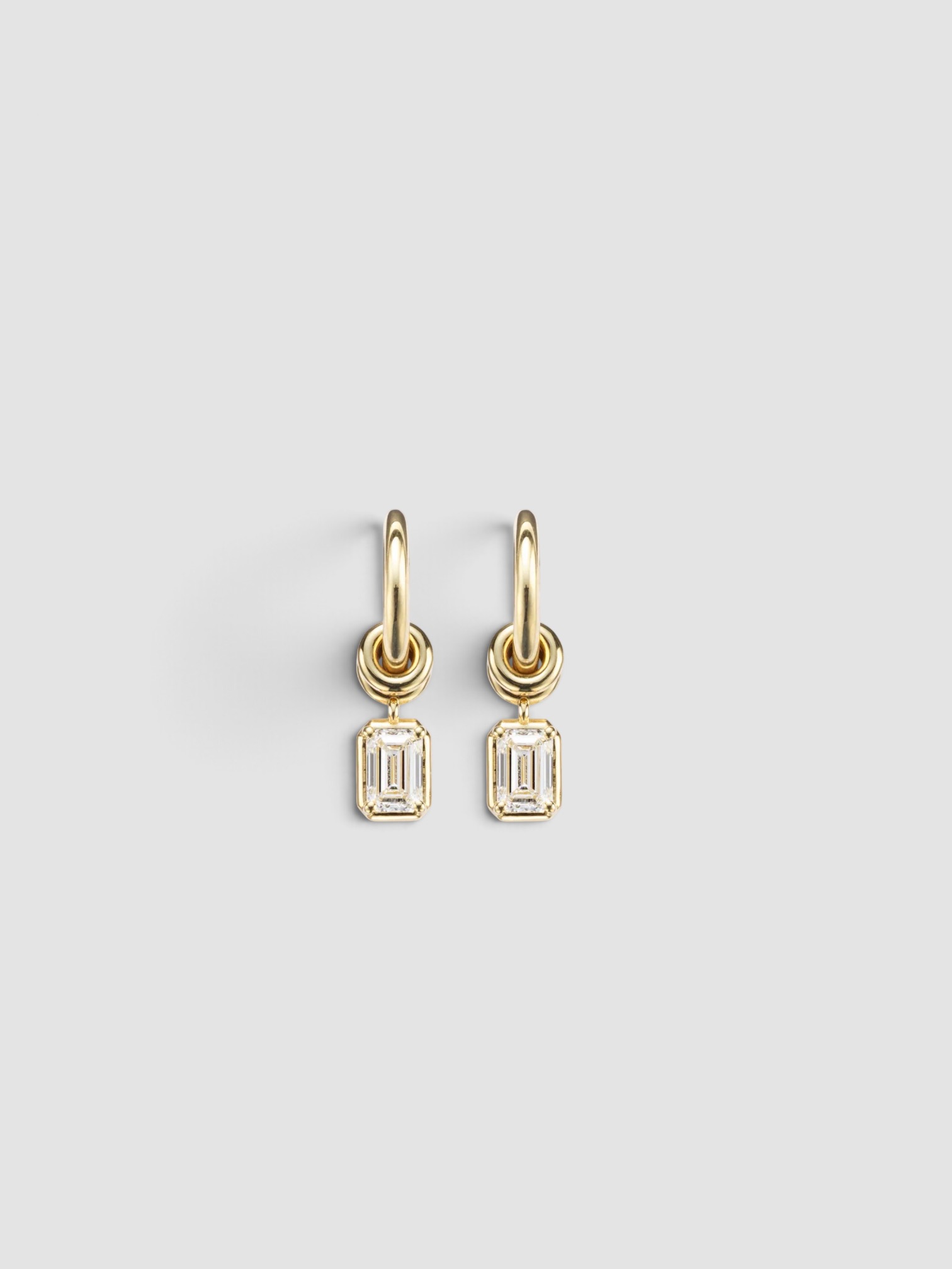 Spinelli Kilcollin Zahra Hoop Earrings in gold.