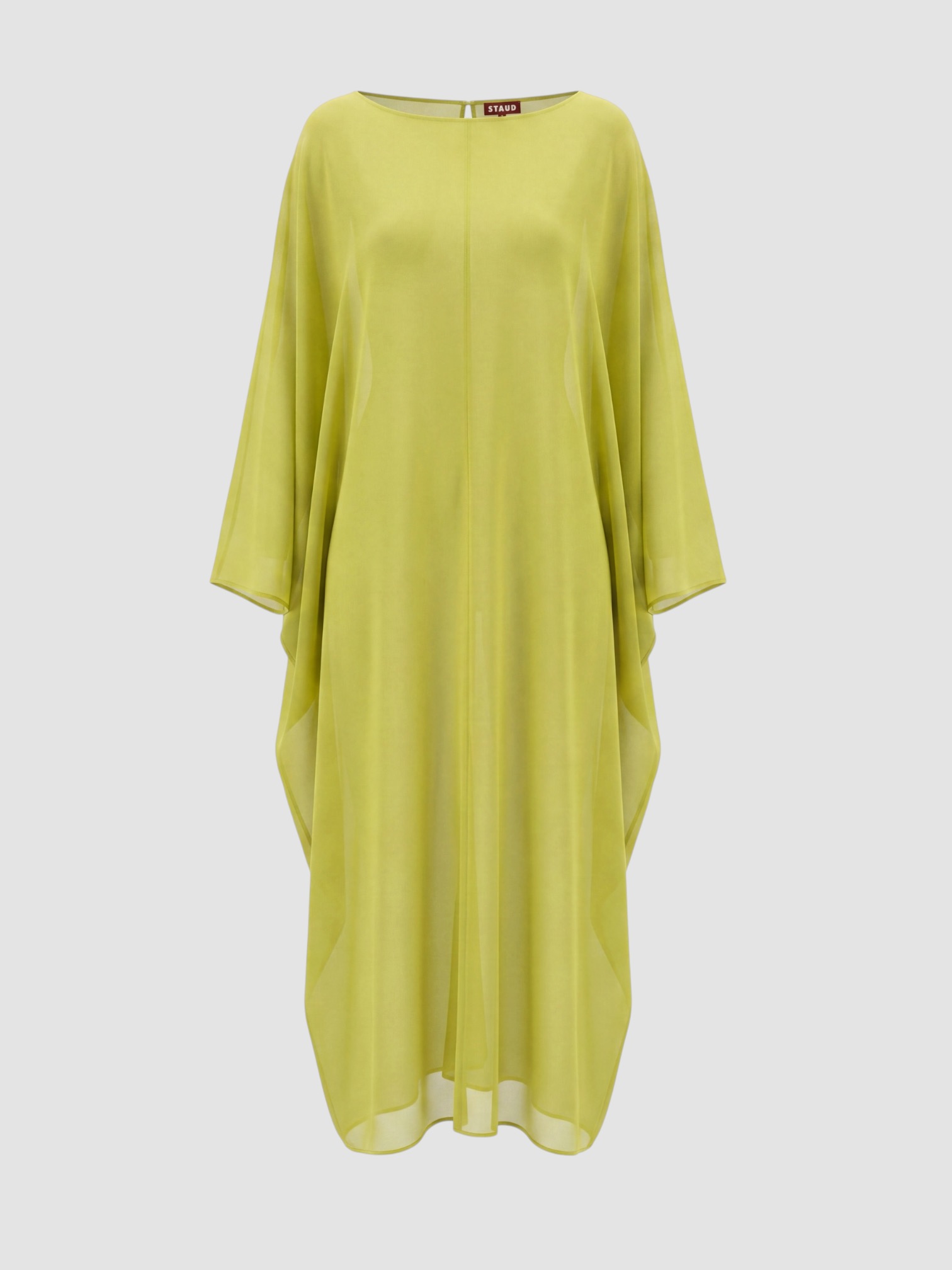 STAUD Nour Dress in citron. Styled by Sharon Lombardo for FDV Concierge.
