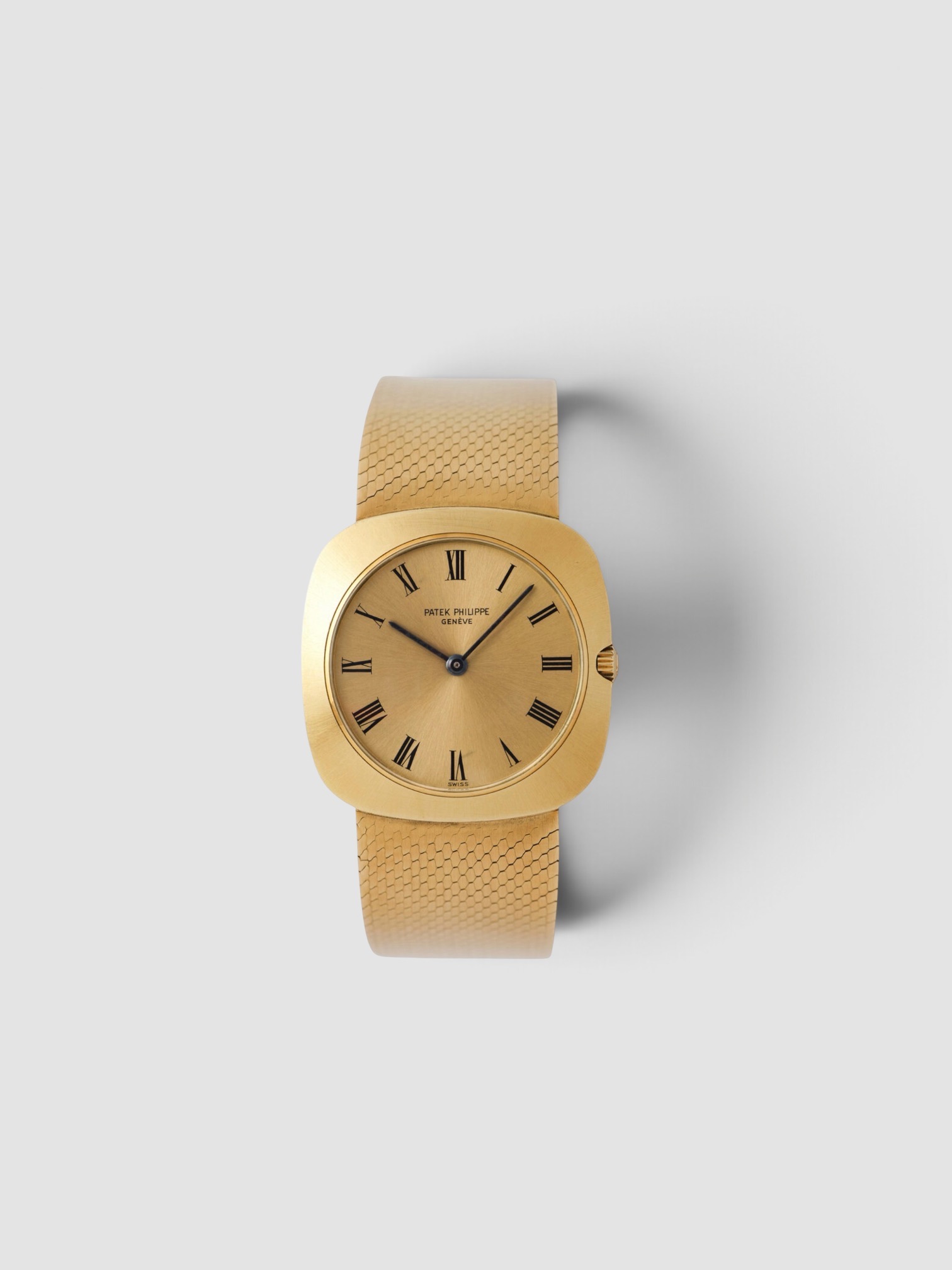 Stephanie Windsor Patek Philippe Vintage Watch in gold.