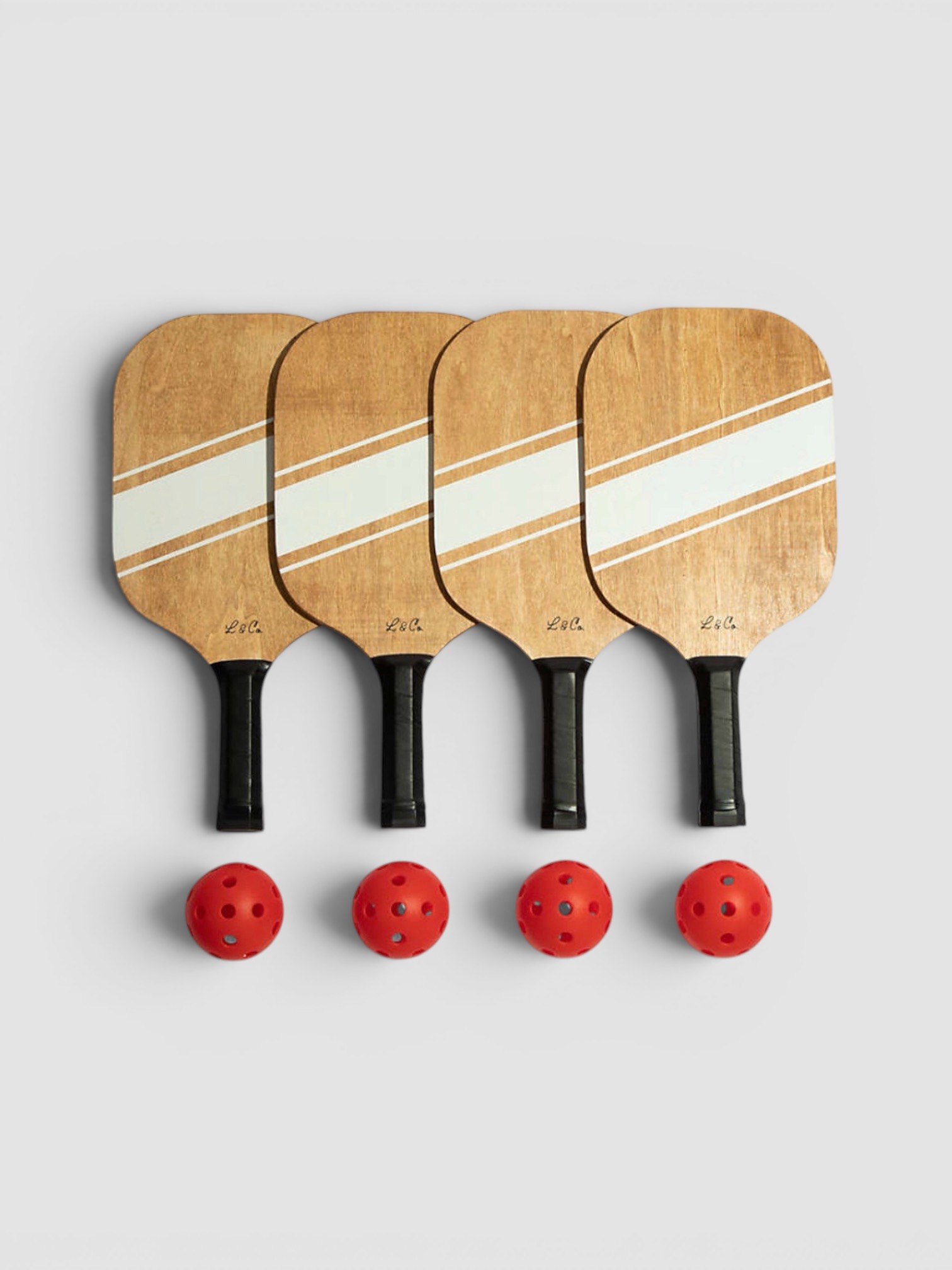 Sunnylife 4 Player Pickleball Set + Net.