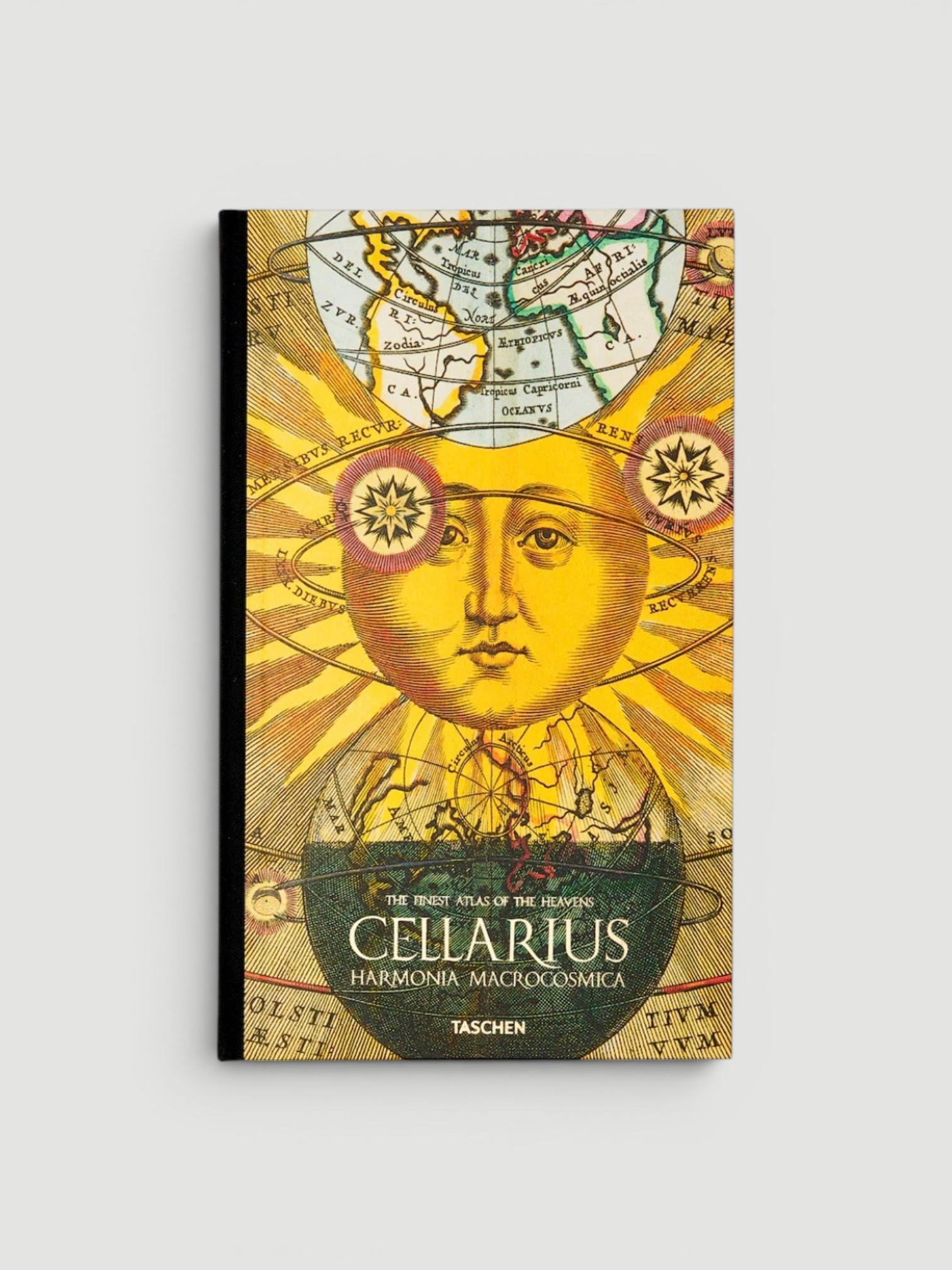 Taschen Cellarius Atlas Book in multicoloured.