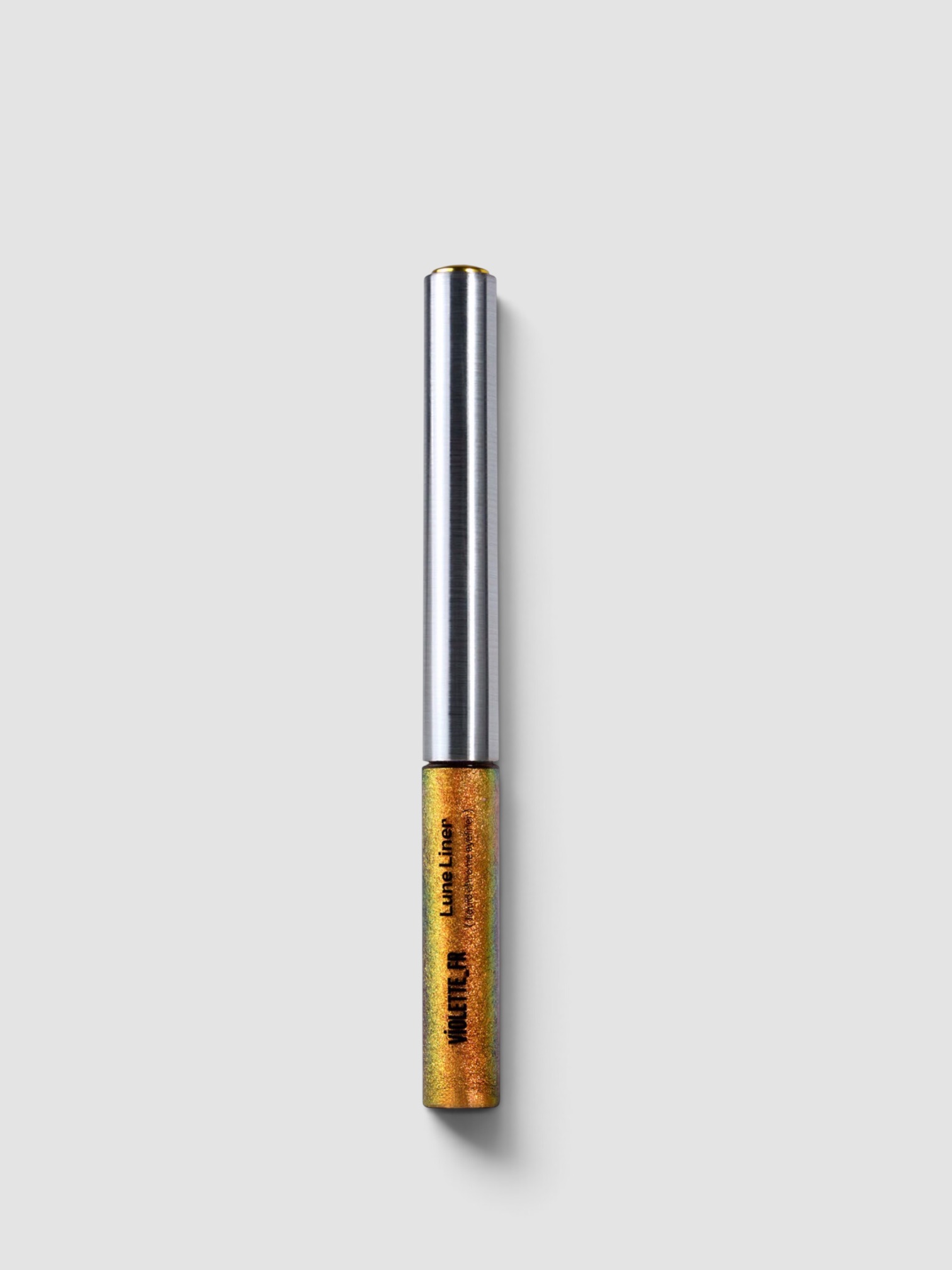 Violette_FR Lune Liner Liquid Chrome Eyeliner in copper-gold multichrome shimmer (shade cuivre 29).