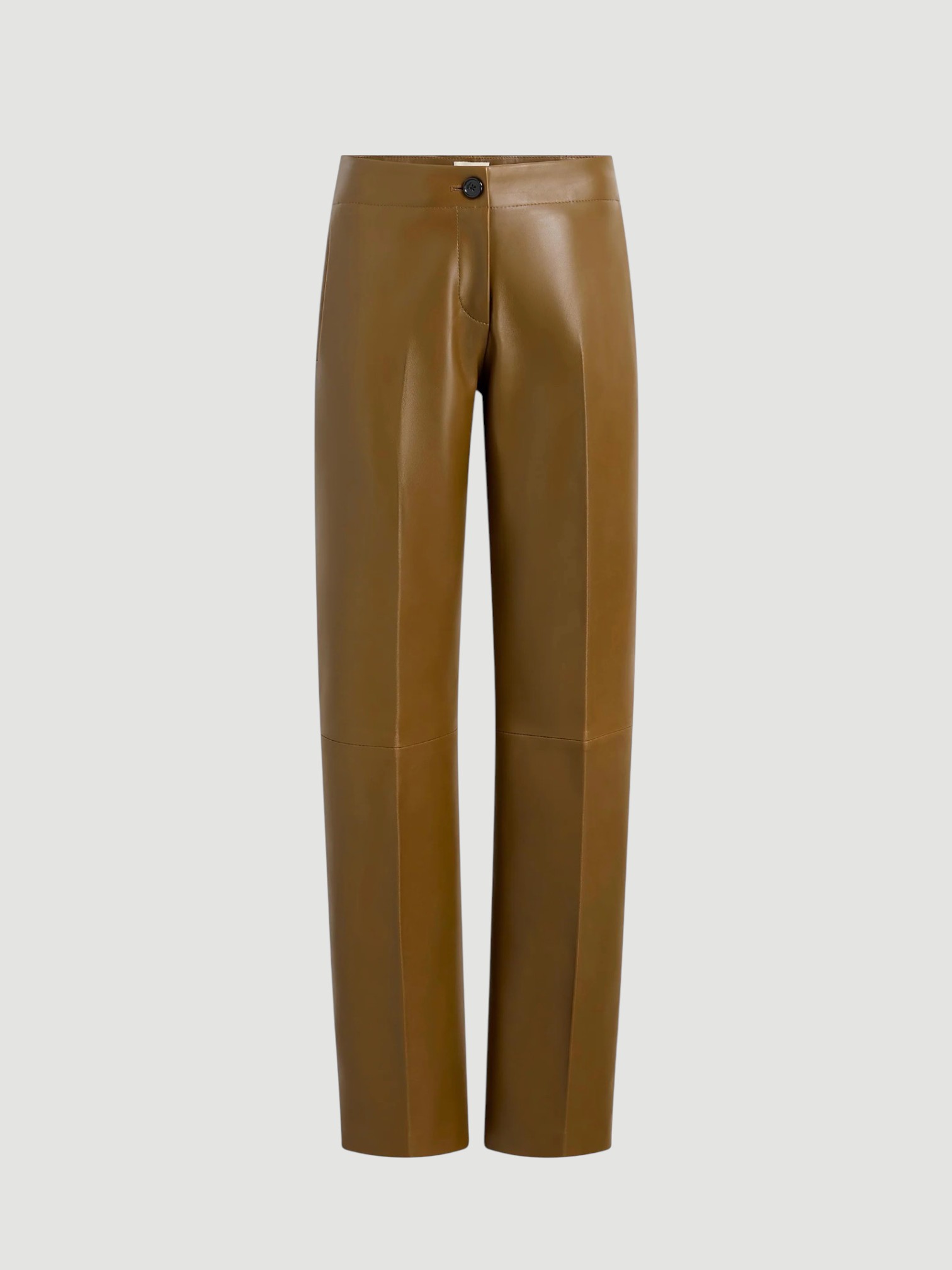 Khaite Mita Pant in dark olive. Styled by Sharon Lombardo for FDV Concierge.