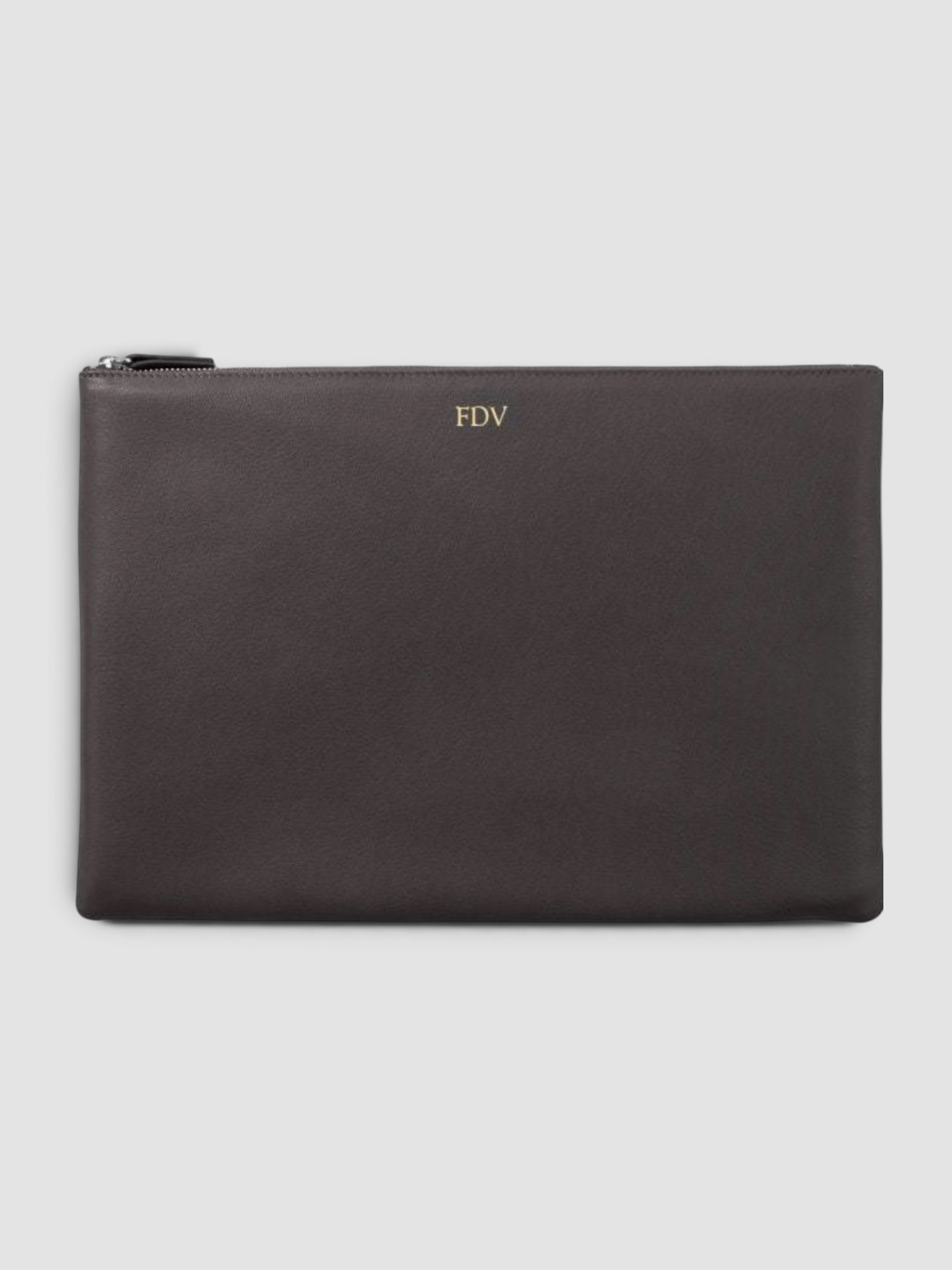 Leatherology Large Pouch in black.