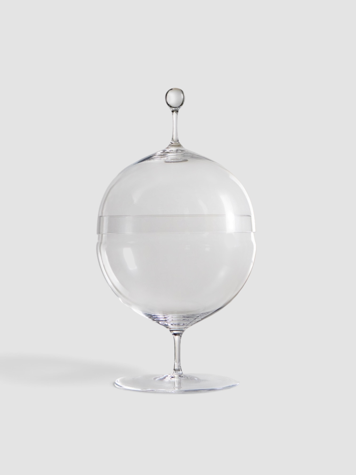 Lobmeyr Crystal Glass Candy Dish in clear.