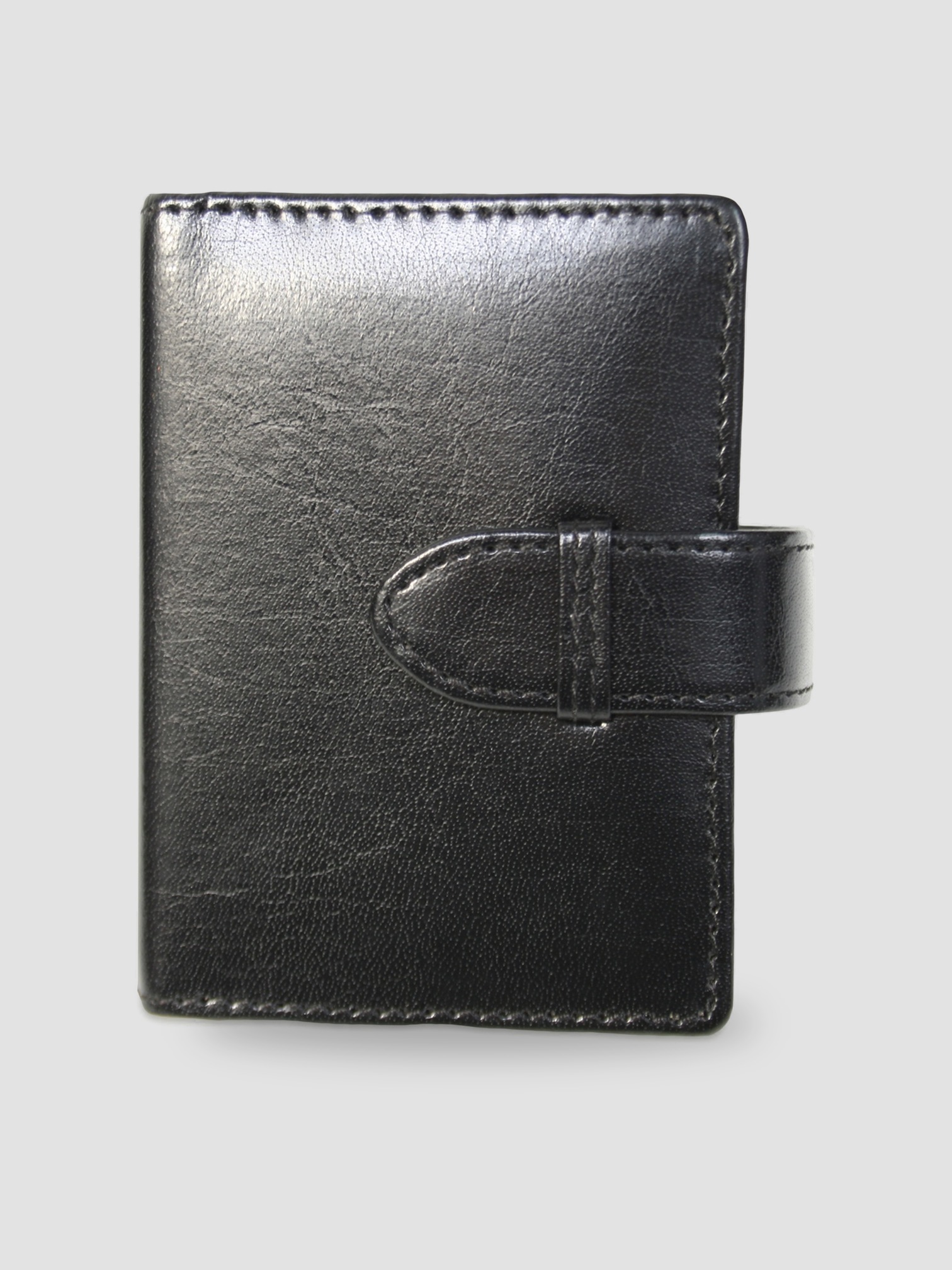 Royce New York Playing Cards & Leather Case in brown.