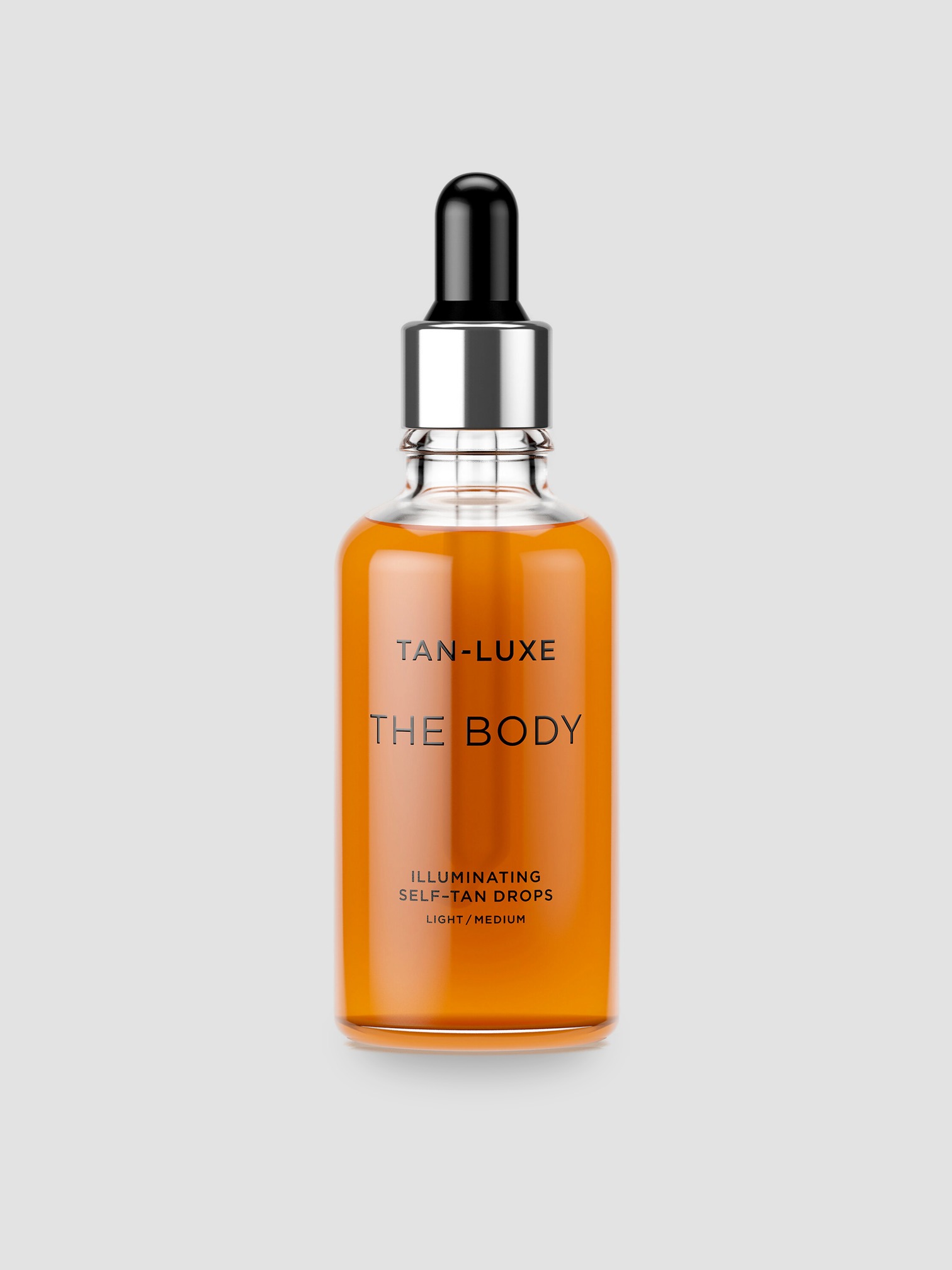 Tan-Luxe The Body Self-Tanning Drops in light/medium.